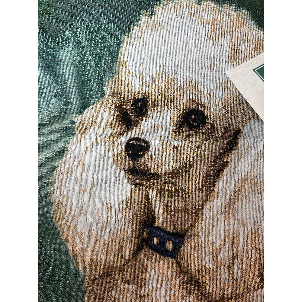 NWT Manual Woodworkers & Weavers Poodle Tapestry Tote Bag - Picture 2 of 7